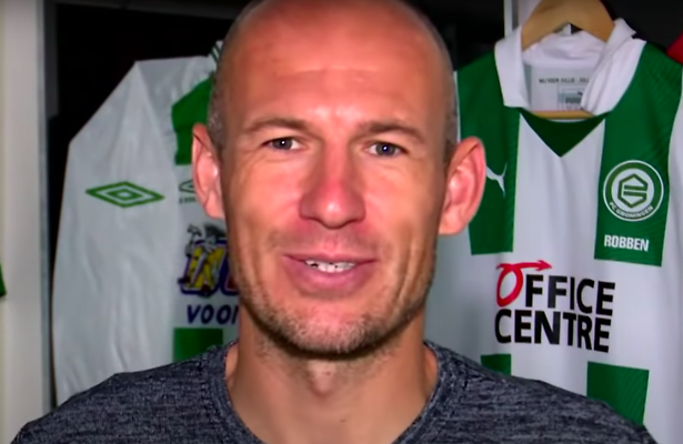 Arjen Robben vertelt dat hij terugkeert bij FC Groningen